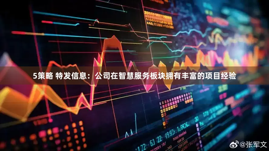 5策略 特发信息：公司在智慧服务板块拥有丰富的项目经验